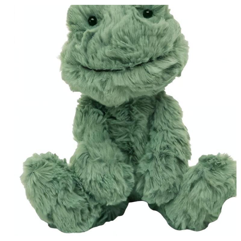 Jellycat Squiggle Curl Frog Companion Comfort Doll Plush Doll 23cm High