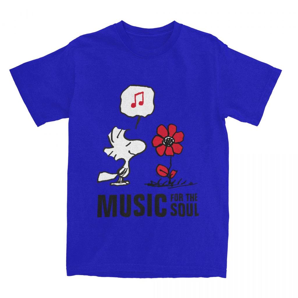 Woodstock Smelling The Flowers T Shirts Merch Men Women's 100% Cotton Vintage T-shirt Short Sleeve Clothing Adult