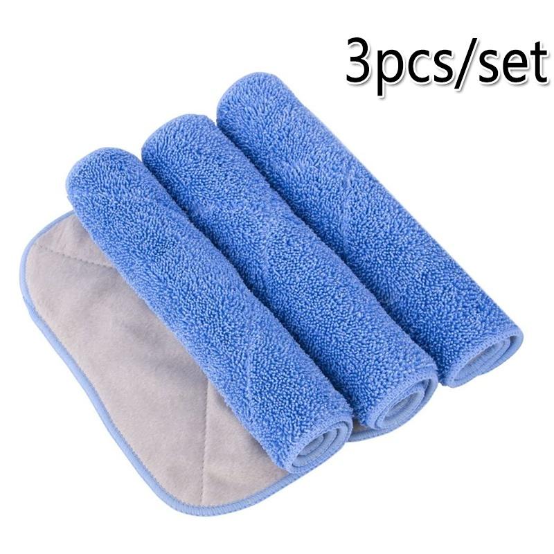 Professional Microfiber Mop Refills home Cleaning Tools Replacement Mop Pad Cleaning Refills (3pcs)