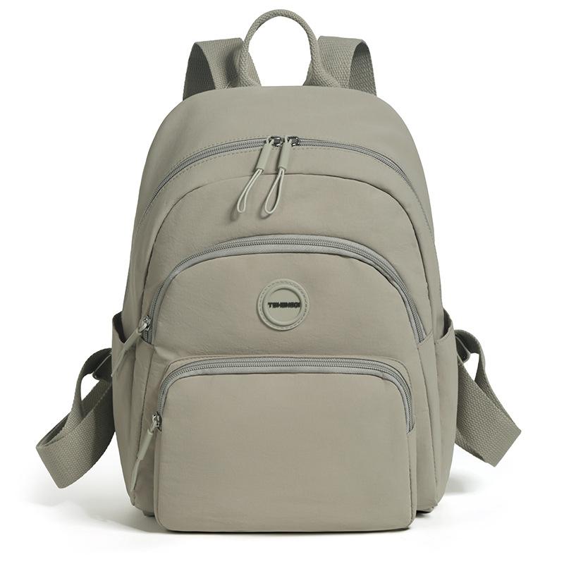 Schoolbag simple wind large capacity backpack women's new lightweight travel commuter backpack nylon mother backpack women's bag