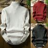 Men's Winter Slim Turtleneck Pullover Sweater For Casual Stylish Looks