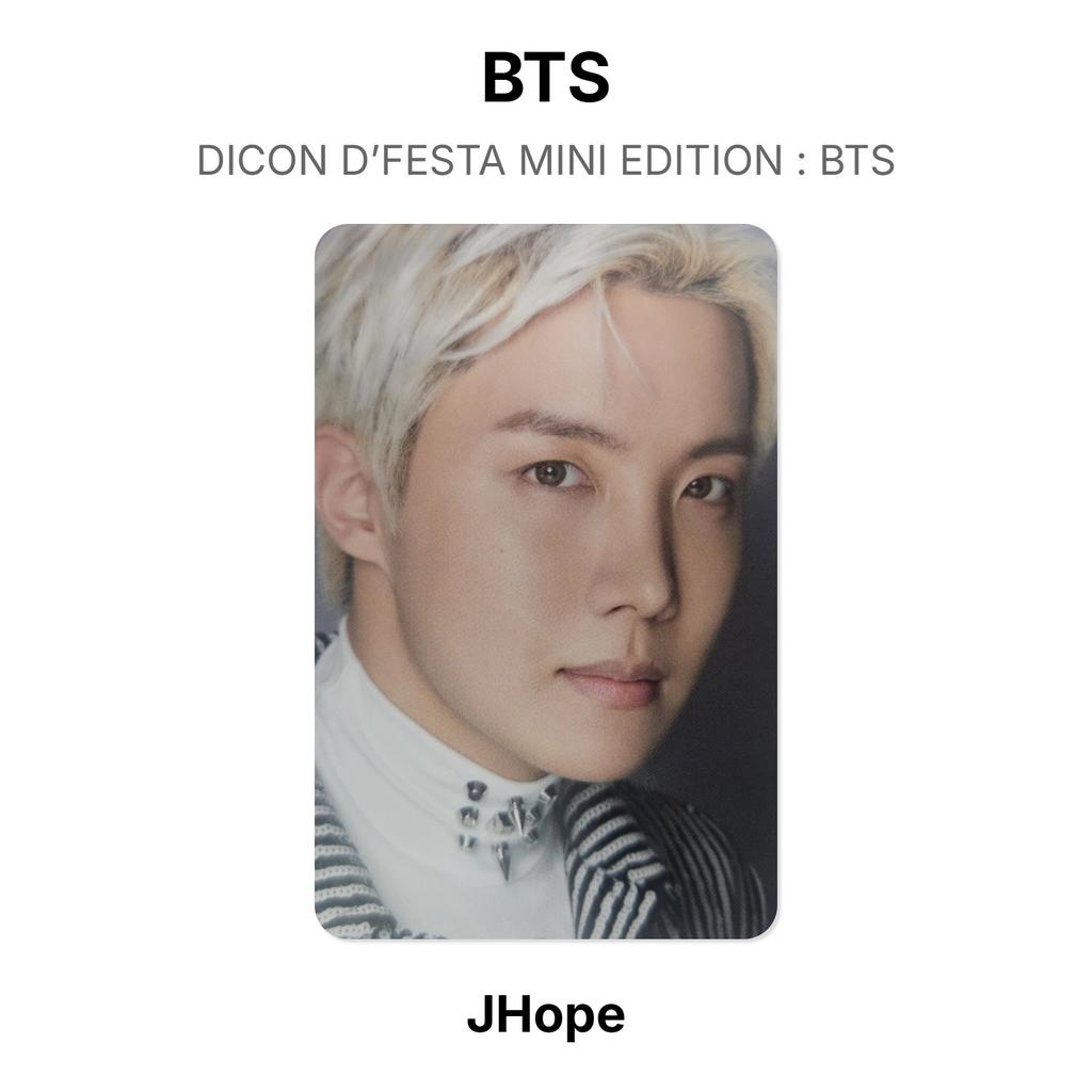 BTS DICON D’FESTA MINI EDITION : BTS Official Photocard