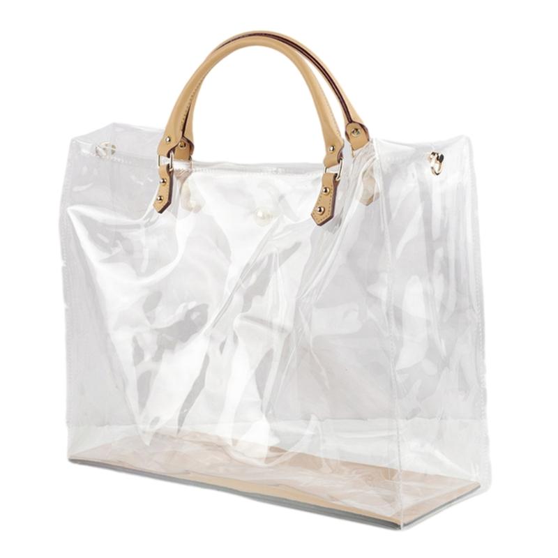 D0LF Clear PVC DIY Tote Bag Handbag Making Kit Handmade Gift Bags Craft Accessories Tool Set Birthday Holiday