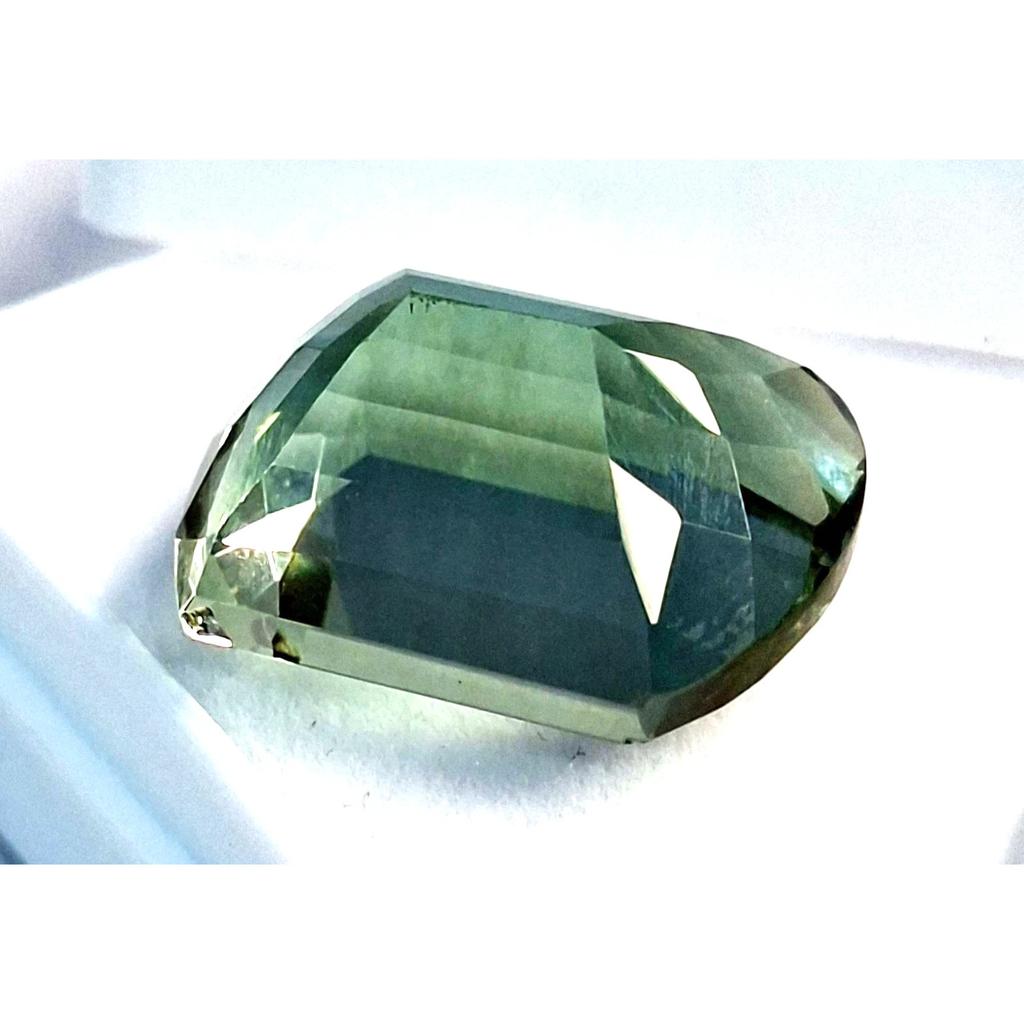 Cushion Cut Natural Green Sapphire 11-13 Ct Stunning Certified Loose Gemstone