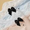 1 / 2 Pcs of Comfortable Breathable Skin-friendly Antibacterial Bow-tie Lace-trimmed Briefs