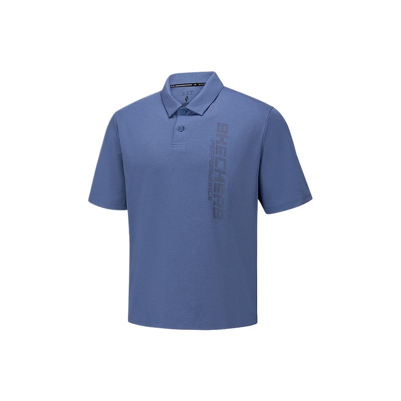 Skechers Skin-Friendly Comfortable Soft Polo Shirt Men tops P226M009-05YL M