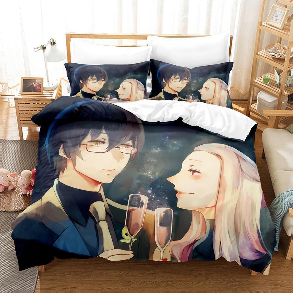 Game Jack Jeanne Bedding Set Single Twin Full Queen King Size Bed Set Adult Kid Bedroom Duvet cover Sets Anime Bed Sheet Set