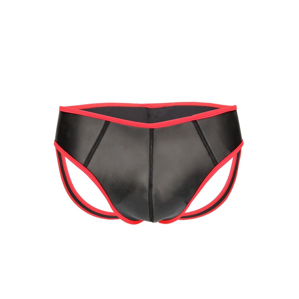 Ouch! - Neoprene Open Back Panties - L/XL