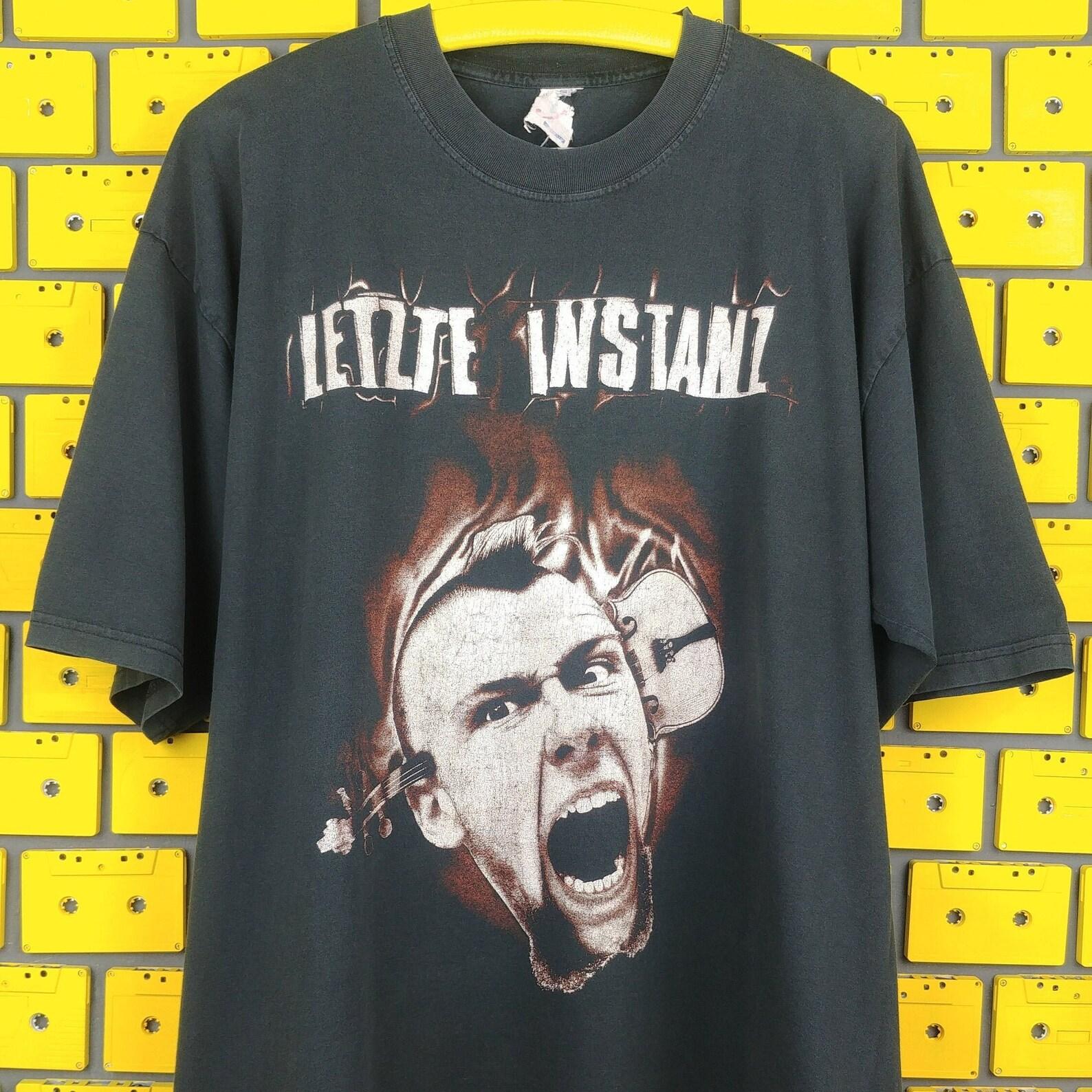 Vintage 90s Letzte Instanz T shirt German Folk Metal Band Merch Tee Size XL S