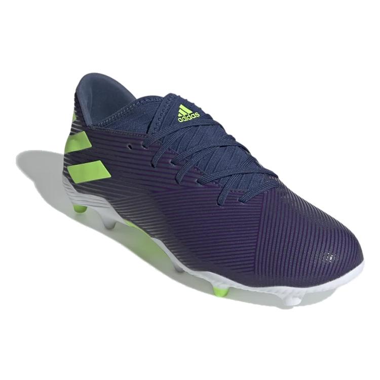 adidas Nemeziz Messi 19.3 Firm Ground Cleats 'Tech Indigo/Signal Green' EF1806