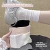 Ballet-style White Sock Children's Mid-calf Socks, Summer Lightweight Model, Solid Color, Boneless Mesh Cotton Socks, Long Socks, Summer Pile-up Socks