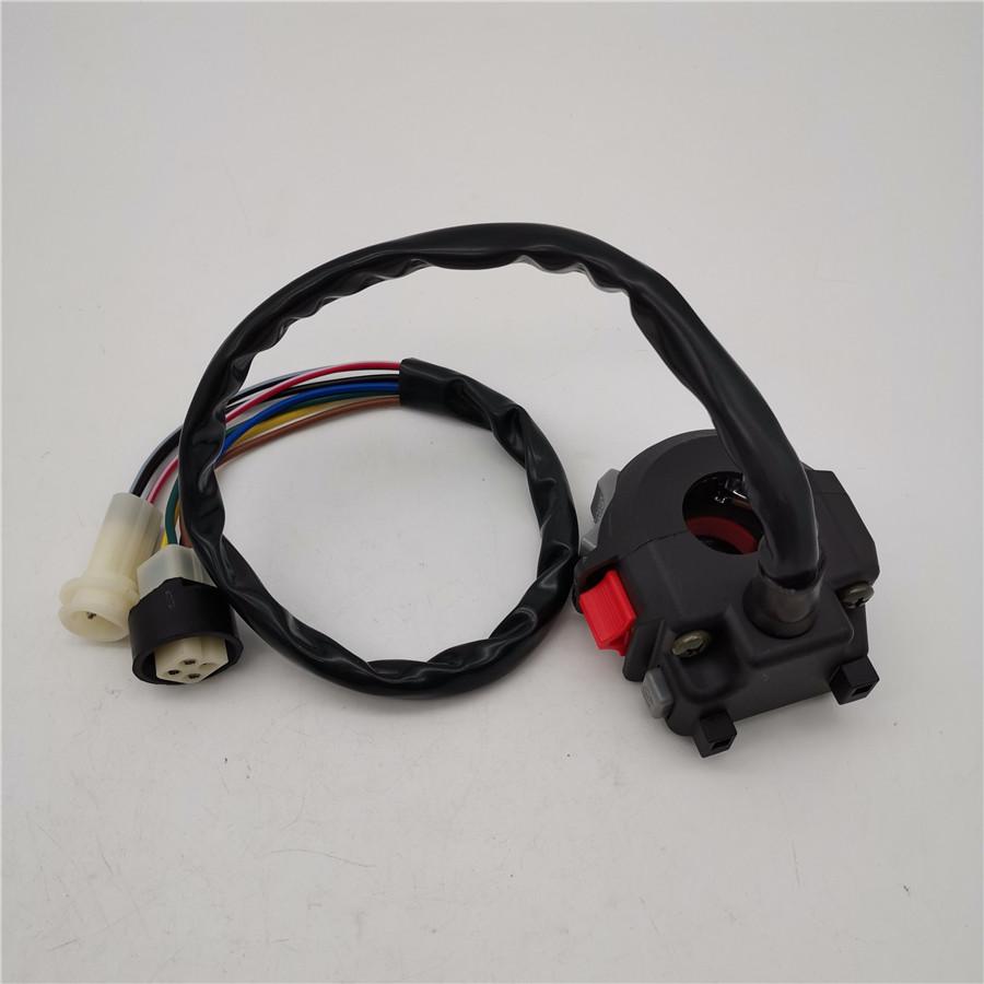 Handlebar Light Switch Hi/Low/On/Off For YAMAHA Moto 4 Warrior 350 YFM250 350