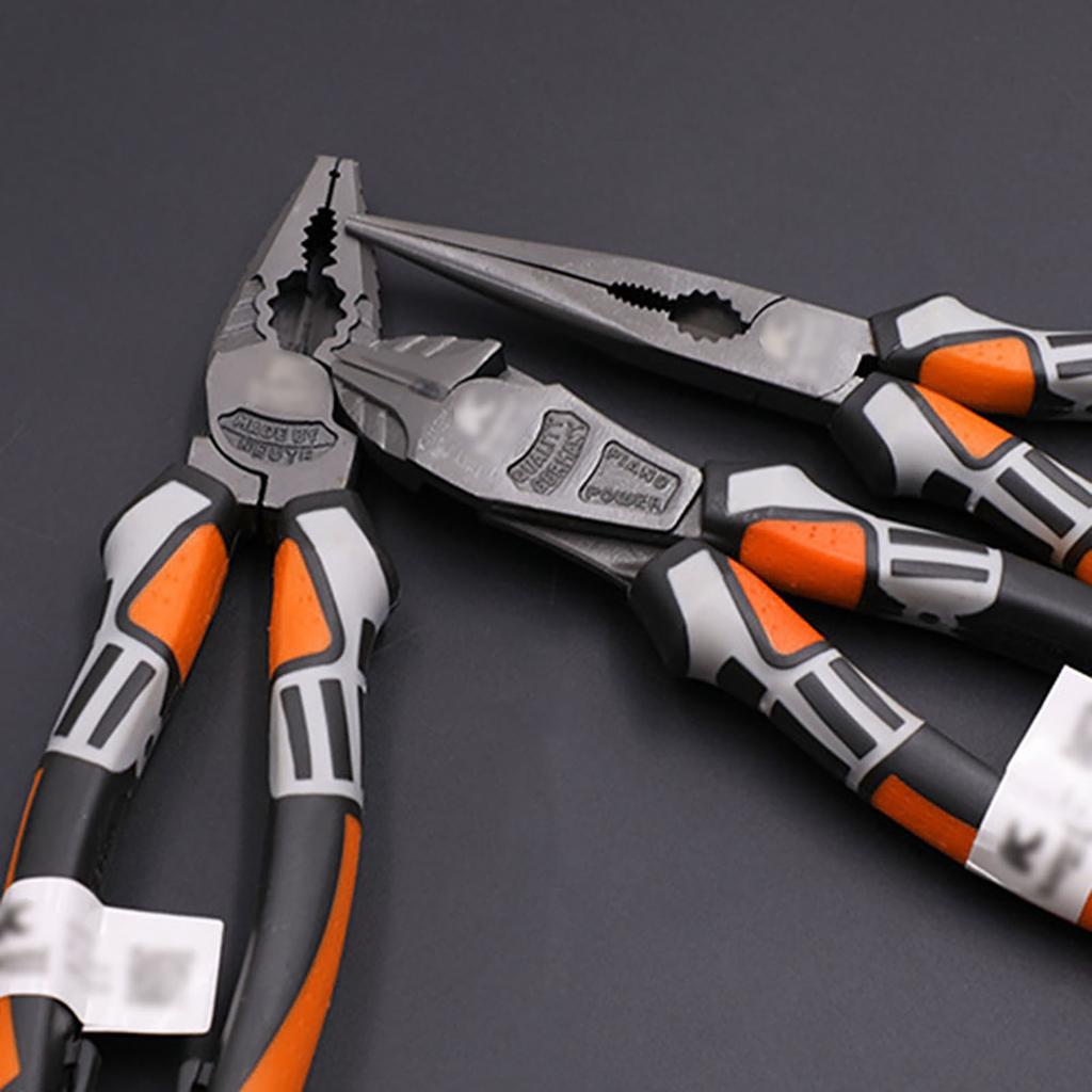 8   Wire Plier Professional Electrician Plier  -  Steel Wire Cutter Stripping Crimping Tool
