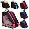 Large Capacity 3-Layer Ice Skating Bag with Heavy-Duty Shoe Storage - Adjustable Shoulder Strap for Inline Skates, Roller Skates