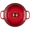 Сковорода Le Creuset Gourmet Professional, чугунная, круглая, 30 см, 3.5 л, красная (21180300602430)