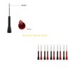F26C 2/10Pcs Flexible Back Probe Pins 0.7mm Piercing Needle Tip Probes for Car Repairing Electrical Testing