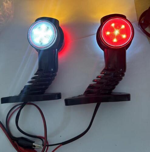 2ks 12V 24V Přívěsové LED boční obrysové osvětlení obrysové obrysové světlo nákladního vozidla LED světla dodávkového vozidla Boční obrysové světlo přívěsu pro přívěs