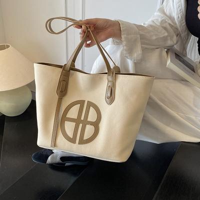 Retro Commuter Large-capacity Tote Bag Women's New Trendy Fashion Casual Shoulder Tote Bag