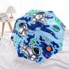 1pc Astronauts Outer_Space Automatic Open/close Umbrella, 8-Rib sturdy structure, Portable Travel Umbrella, Parties, Everyday Useb052