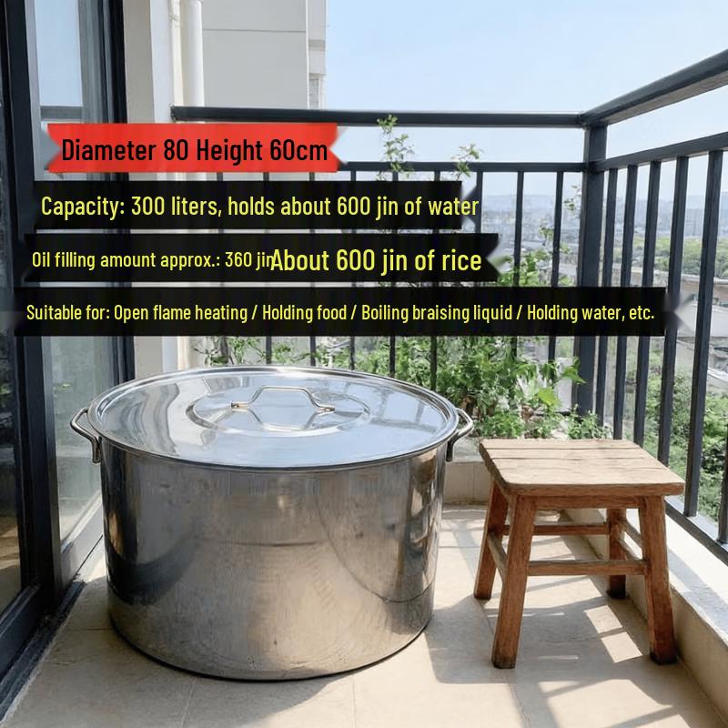 Commercial Stainless Steel Stock Pot with Lid