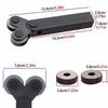 Multiple Cutters Double Wheel Knurling Cutter Multi Pitch Knurling Tools  Lathe Processing