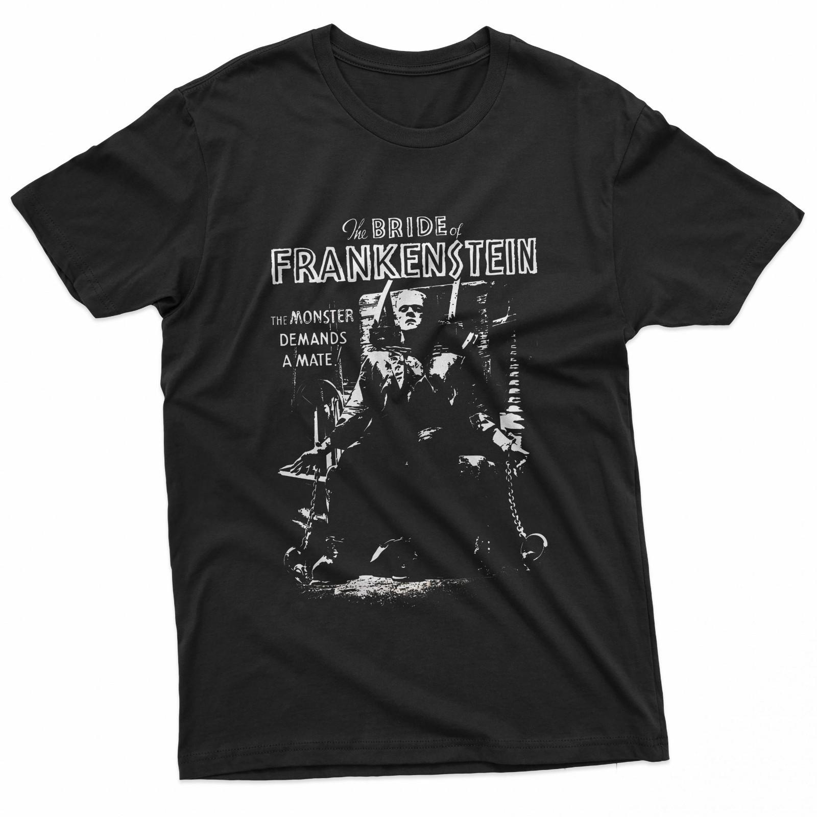 The Bride Of Frankenstein Monster Horror Fan T-Shirt S