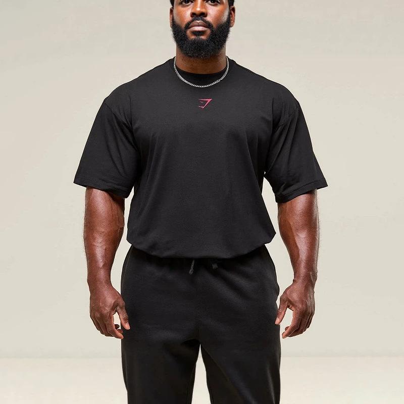 T-shirt Estiva da Uomo Gymshark in Cotone, Vestibilità Larga, per Sport e Tempo Libero
