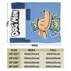 Dog Man Anime Blanket Multiple Sizes Warm Cozy Fluffy  Throw Blankets for Couch Sofa and Bed