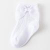 0-5Years Newborn Baby Girls Socks With Bows Breathable Toddlers Girl Short Socks Hollow Out Kids Infant Princess Cute Socks