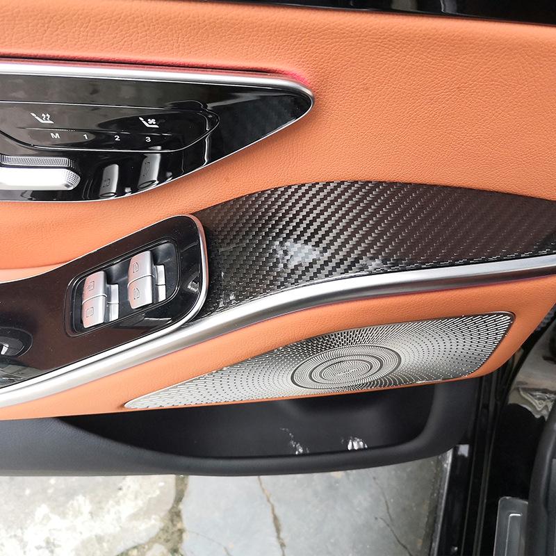 Tantan Kohlefaser Armlehnenpaneel für Mercedes-Benz S-Klasse W223 - Echtes Trockenkarbon Interieur-Upgrade