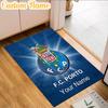 Custom Name Fc Porto Crest Design  Rug, Office Rug, Chair Rug, Carpet for Living Rooms, Doormat Game Rug Home Decor Christmas Gifts