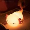 Rechargeable Axolotl Night Light with Timer – Touch-Control Bedside Lamp, Creative Gift