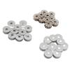 30Pcs Lockstitch Sewing Machine Bobbin Set Industrial Metal 55623A Slotted Alumina 270010 Iron with 