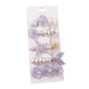 5 pcs/set Zinc Zinc Alloy Duckbill Clips Set Shell Hair Pins Cute Hair Barrettes  For Girls