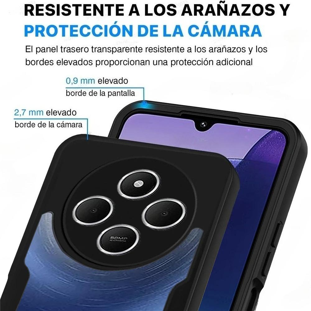 3IN1 360° Screen Protector Transparent HD Case For Redmi A5 A4 A3 A3 Pro 14C 4G Shockproof Soft Silicone Bumper Phone Back Cover