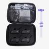 Xinowy V4c PRO Football Referee 4-Person Walkie-Talkie Set: In-Ear Left Ear, 3 Units + Bag
