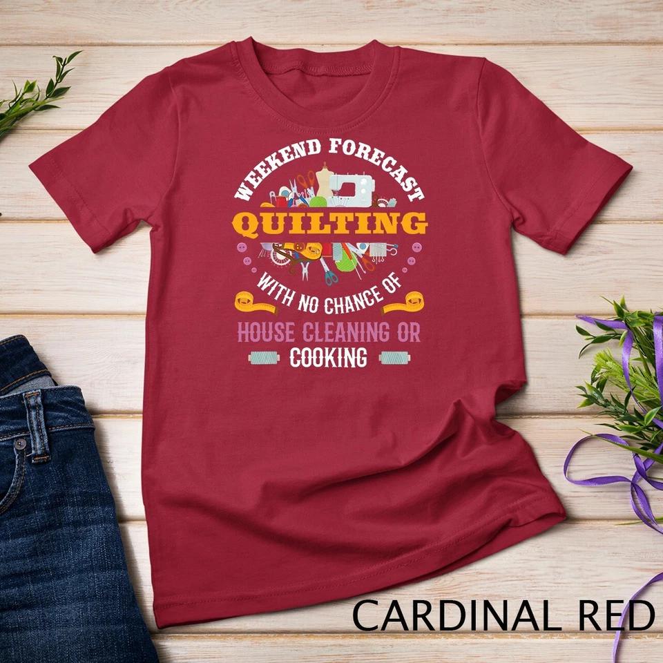 Funny Quilting Sewing Quilt T-Shirt Gift for Quilter T-Shirt Unisex T-shirt 2 S