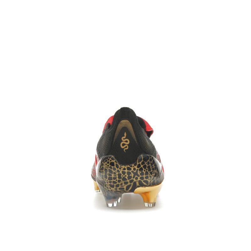 Adidas Predator Elite Foldover Tongue FG Year of the Snake Unisex Sneakers Lucid-Red Gold-Metallic Core-Black IH0958