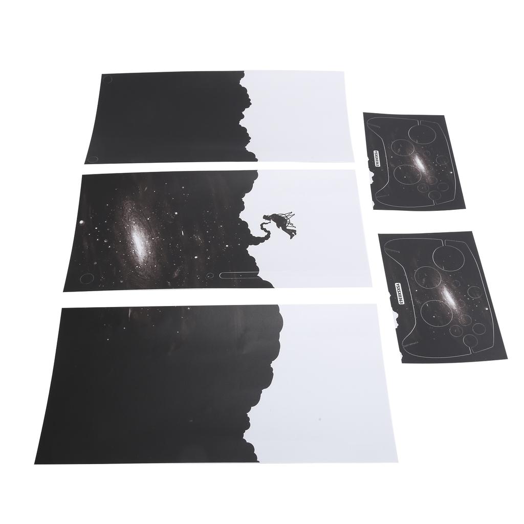 DIY Controller Stickers PVC Game Console Skin Decals Protector for Xbox Series X