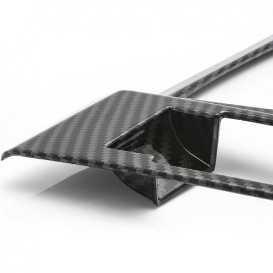 Carbon Fiber Style Gear Shift Box Panel Cover Trim For Honda CR-V CRV 2017-2020<