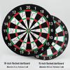 Double-Sided Flocking Dartboard Set