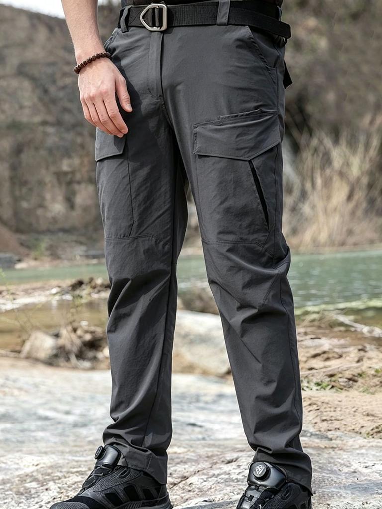 1111 Summer men's versatile commuter overalls tactical trousers quick-drying sports combat jogging casual trousers