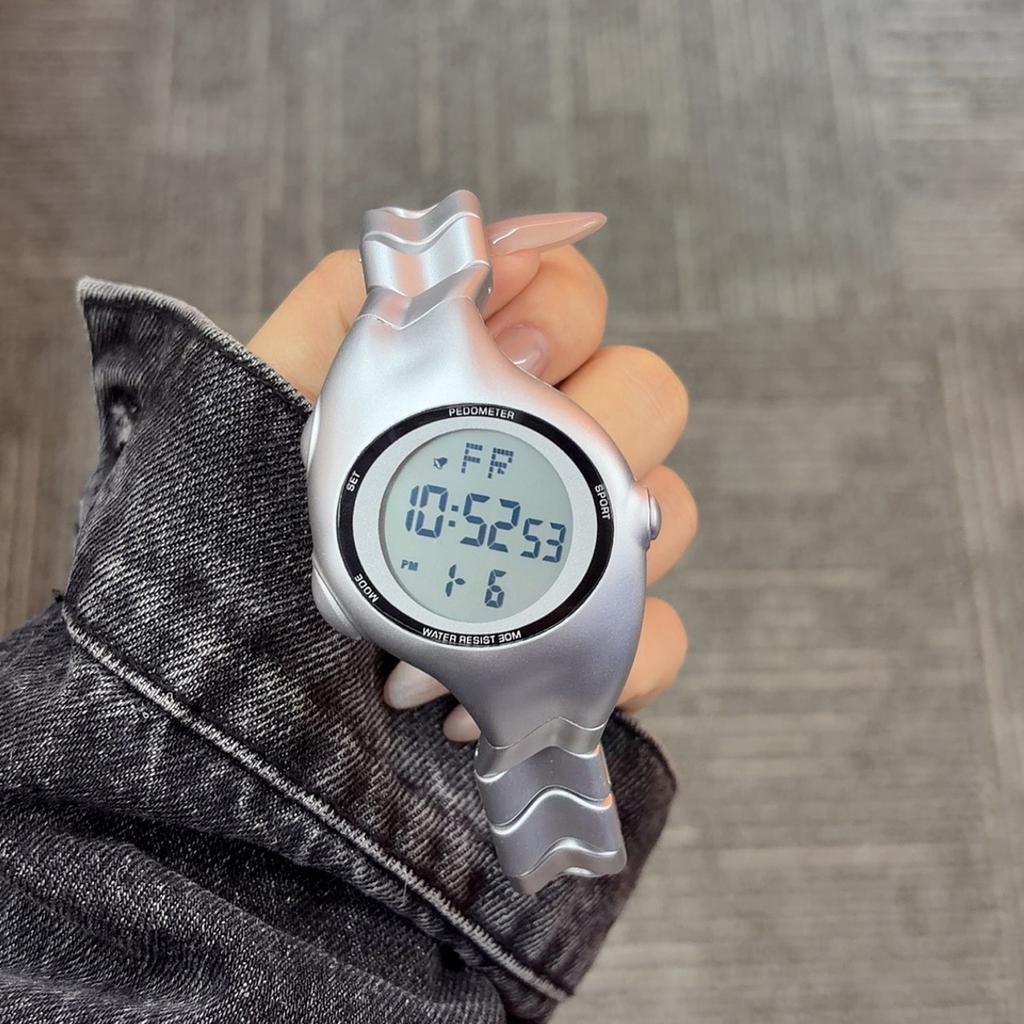 Electronic Watch Men'S Fashion Multi-Function Watch Luminous High-Value Leisure Student Watch Men'S And Women'S Digital Display Electronic Watch