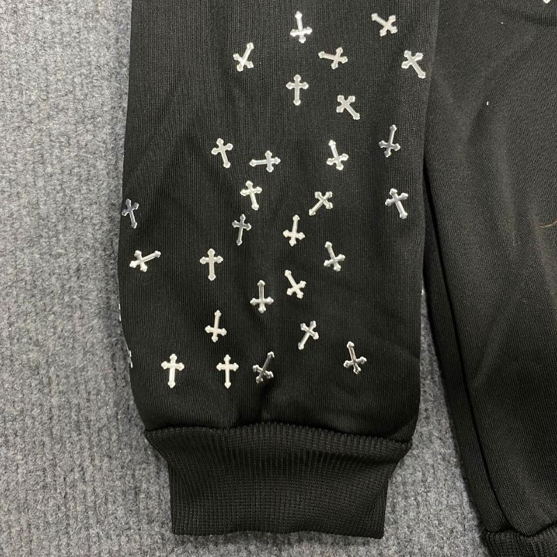 Europeisk og amerikansk gotisk stil design, high street trend, løstsittende, personlig hettegenser med glidelås for menn og kvinner