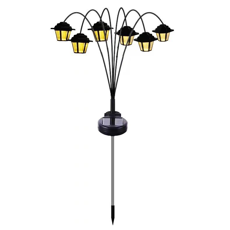 Solar Hexagonal Outdoor Lantern: Waterproof Yard & Garden Atmosphere Light