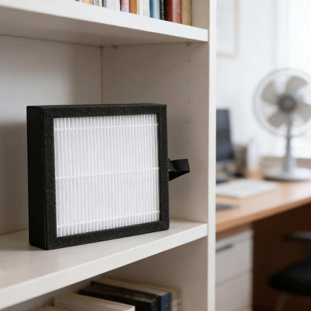 Advanced HEPA Air Filter PE Pipe Filter For 110mm 136*146*29mm Air Filtration System Maintenance Reminder Feature