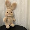 Brown Rabbit Plush Toy Animal Stuffed Doll Sleep Soothing Decoration Gift Kids