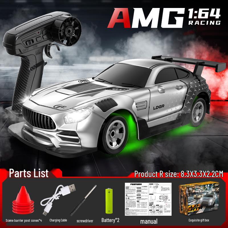 1:64 Mini High-Speed RC Drift Car - Racing Model Ornament, Perfect Holiday Gift for Boys