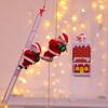 European Christmas Climbing Santa Electric Toy and Decoration