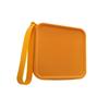 Mini Silicone Square Coin Purse Solid Color Small Item Bag Cute   Men